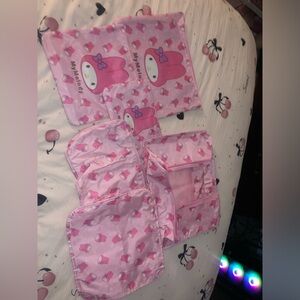 My melody packing cubes and travel pouches